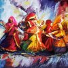 Indian Dancing Diamond Paintings