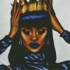 Black Queen Art Diamond Paintings