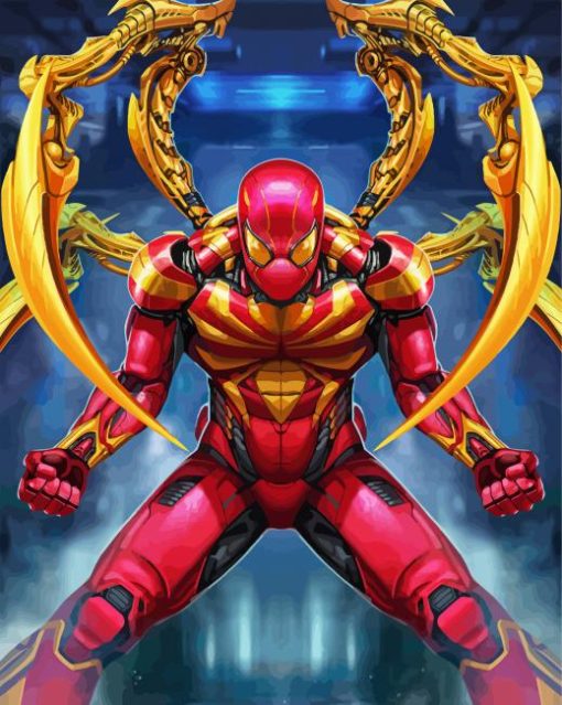 Iron Spider Man Diamond Paintings