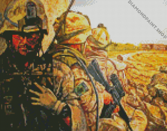 CDN Soldiers Diamond Paintings