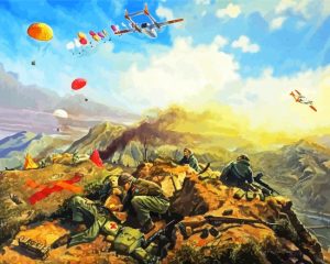 CDN Military War Diamond Paintings