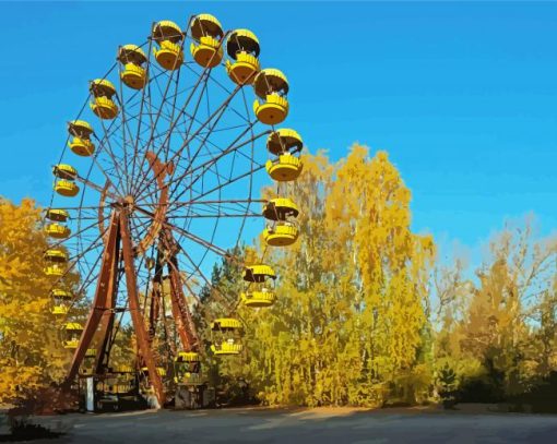 Chernobyl Zone Diamond Paintings