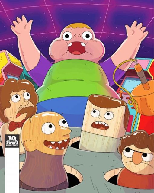 Clarence Characters Diamond Paintings