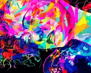 Colorful Girl Diamond Paintings