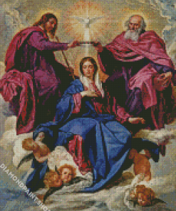 Coronation Of The Virgin Diamond Paintings