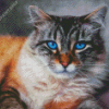 Cute Cat Pastel Diamond Paintings