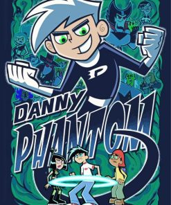 Danny Phantom Poster Diamond Paintings