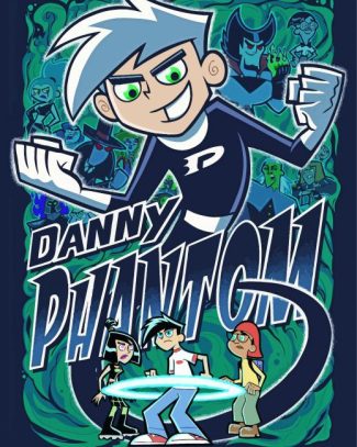 Danny Phantom Poster Diamond Paintings