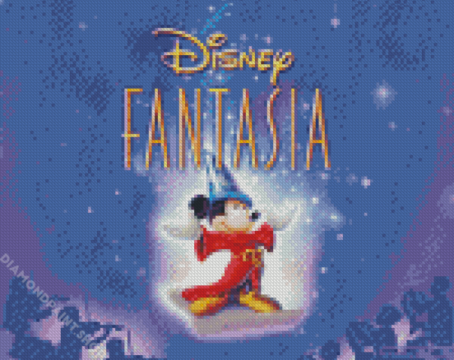 Disney Fantasia Poster Diamond Paintings