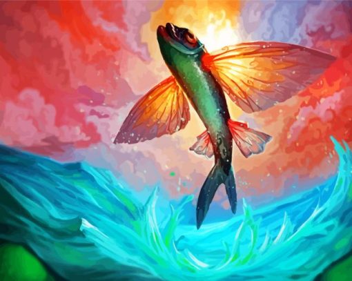 Fantasy Fly Fish Diamond Paintings