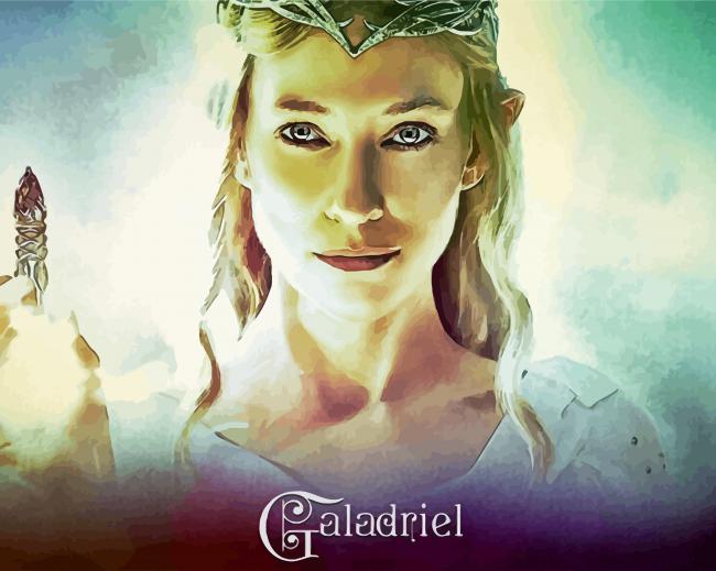 Galadriel Movie Character Diamond Paintings