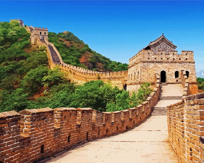 Great Wall In China Diamond Paintings
