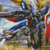Gundam Wing Robot Diamond Paintings