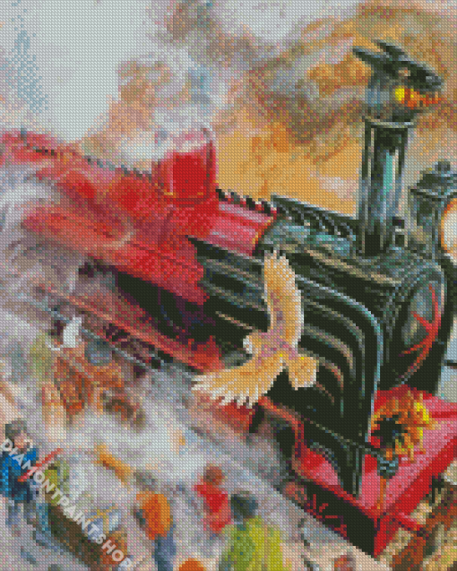 Harry Portter Hogwarts Express Diamond Paintings