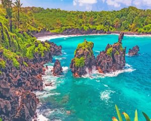 Hawaii Maui Island Diamond Paintings