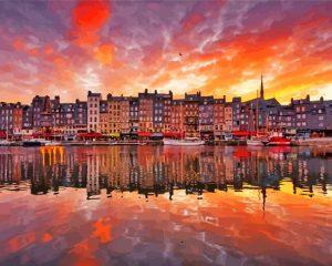 Honfleur Reflection Diamond Paintings