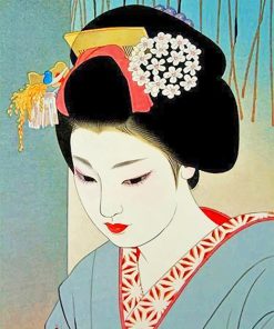 Japanese Woman Diamond Paintings