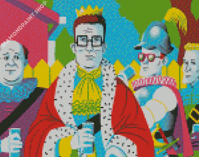 King Of The Hill Diamond Paintings