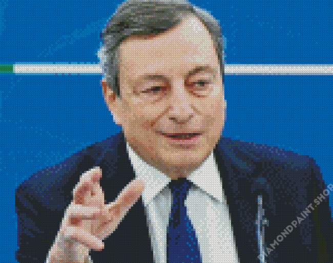 Mario Draghi Diamond Paintings