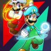 Mario And Lugi Diamond Paintings