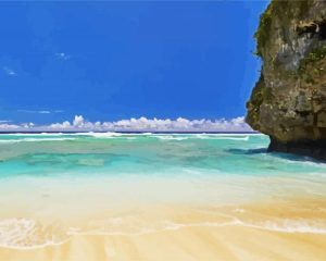 Niue Island Beach Diamond Paintings