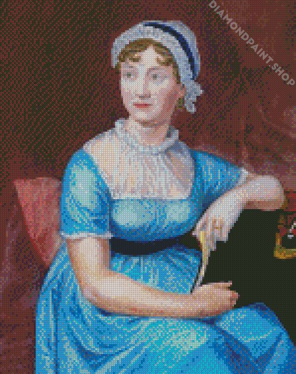 Novelist Jane Austen Diamond Paintings