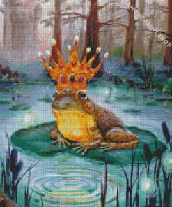 Princess Frog Diamond Paintings