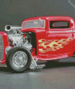 Red 32 Ford Coupe Diamond Paintings