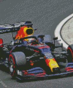 Red Bull Car Diamond Paintings