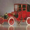 Red Ford Model Diamond Paintings