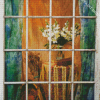 Roses Out The Window Diamond Paintings