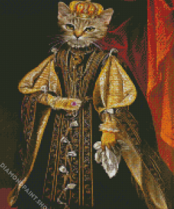 Royal Cat Diamond Paintings