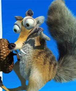 Ice Age Scrats Character Diamond Paintings
