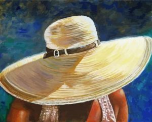 Straw Hat Diamond Paintings