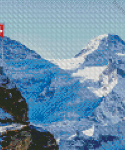 Swiss Alps Mountains Diamond Paintings