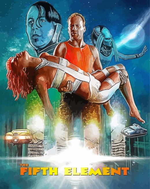 The Fifth Element Poster Diamond Paintings