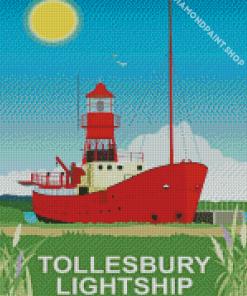Tollesbury Lightship Diamond Paintings