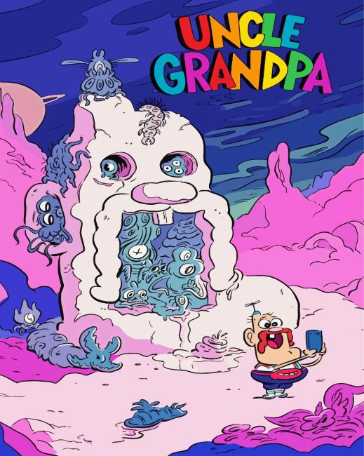 Uncle Grandpa Animation Diamond Paintings