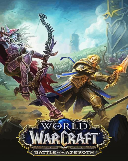 World Of Warcraft Battle Diamond Paintings