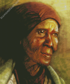 Older Black Woman Diamond Paintings