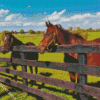 Farm Horses Diamond Paintings