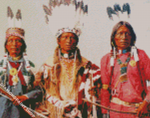 American Indians Diamond Paintings