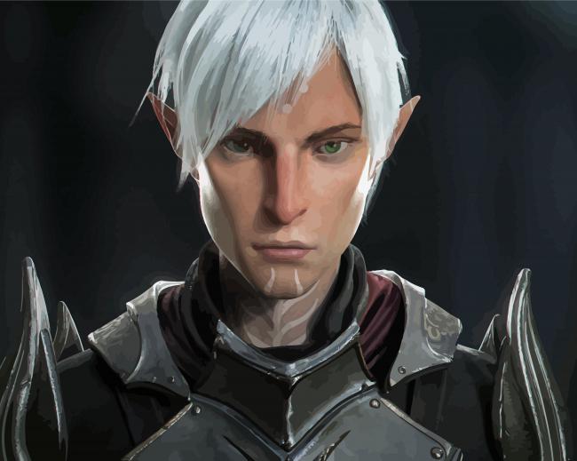 Fenris Dragon Age Charaters Diamond Paintings