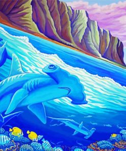Hammerhead Shark Diamond Paintings