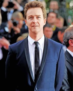 Classy Edward Norton Diamond Paintings