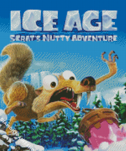 Ice Age Scrats Nutty Adventure Diamond Paintings