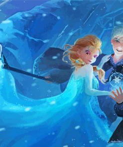 Jack And Elsa Disney Diamond Paintings