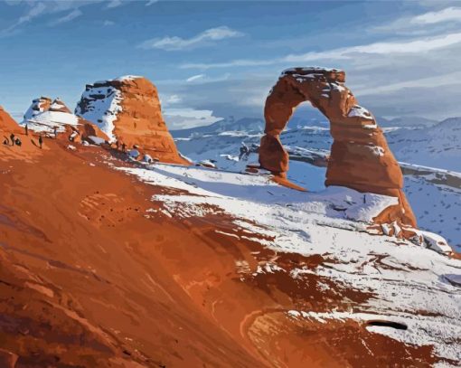 Moab Landscape Utah Diamond Paintings