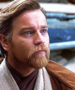Obi Wan Kenobi Face Diamond Paintings