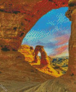 Arch Through Hole Diamond Paintings